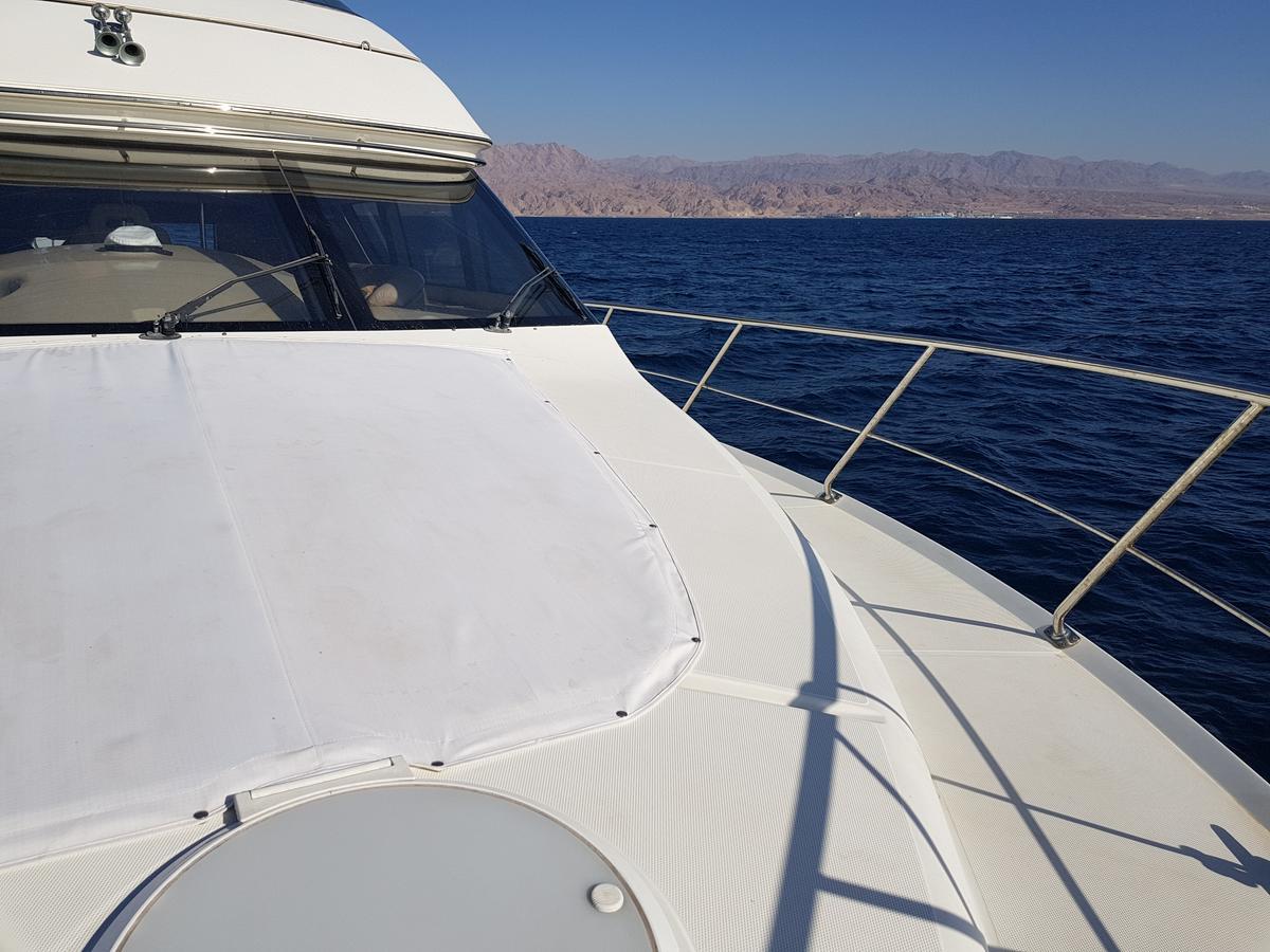 Xclusive 22M Air Conditioned 3-Luxury Bdr Lovely Yacht Hotel Eilat Exterior photo